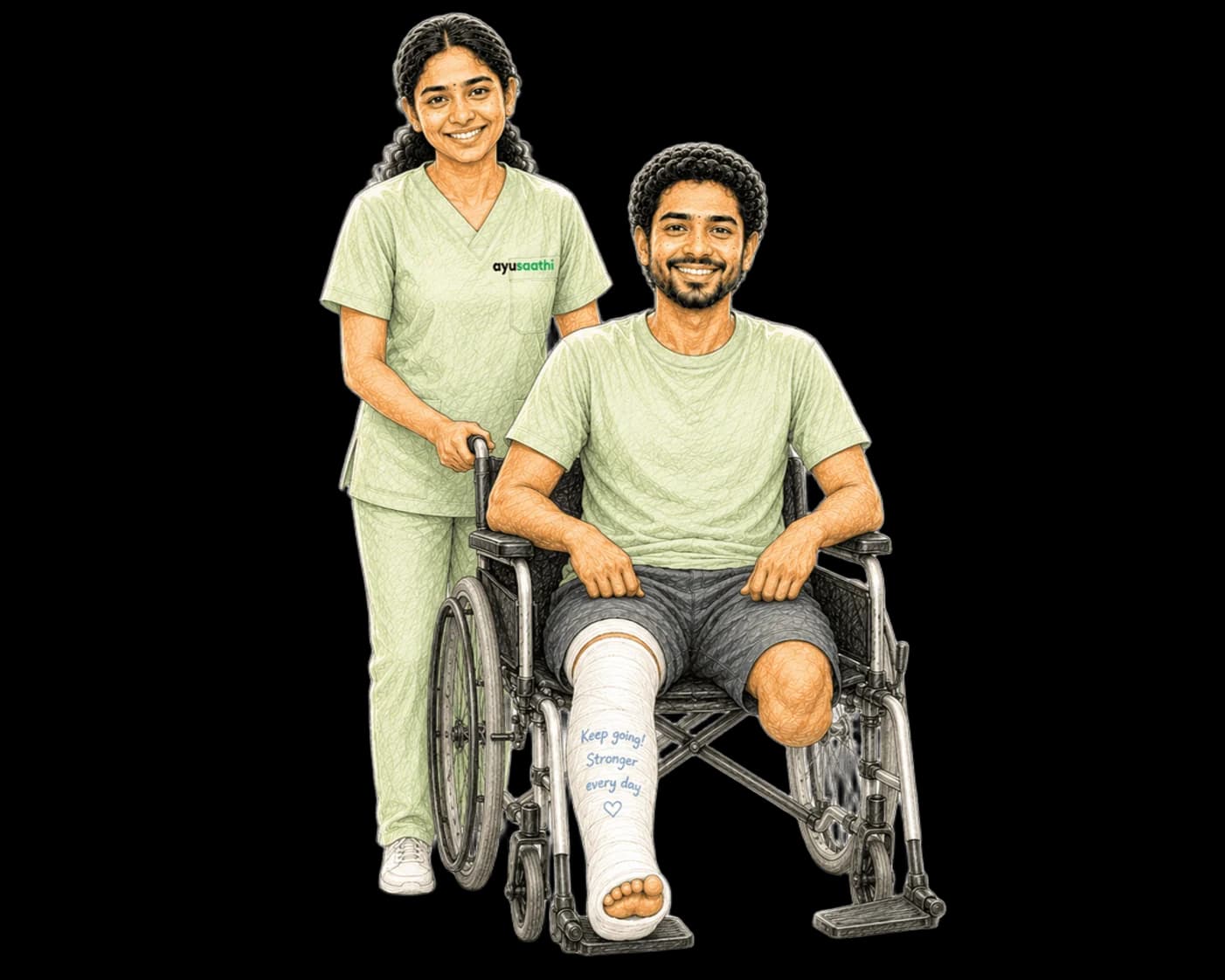 Recovering patients